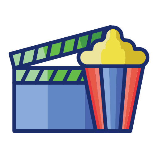 Cinema Flaticons Lineal Color icon