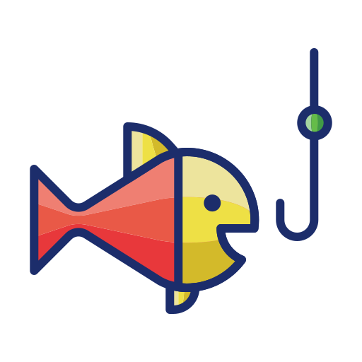 pesca Flaticons Lineal Color icona