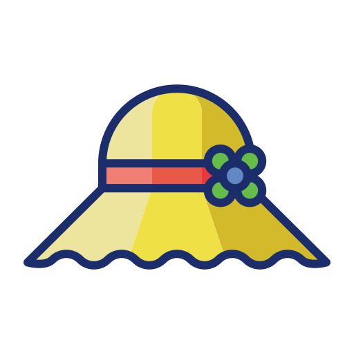 Pamela hat Flaticons Lineal Color icon