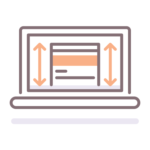 sopra la piega Flaticons Lineal Color icona