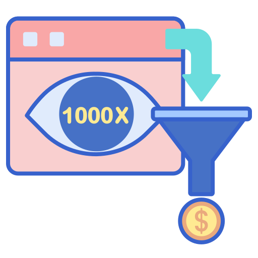 Cost per mille Flaticons Lineal Color icon