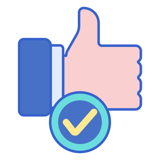 Credibility Flaticons Lineal Color icon