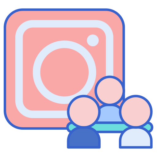 instameet Flaticons Lineal Color icona