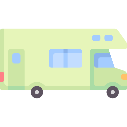 House on wheels Special Flat icon