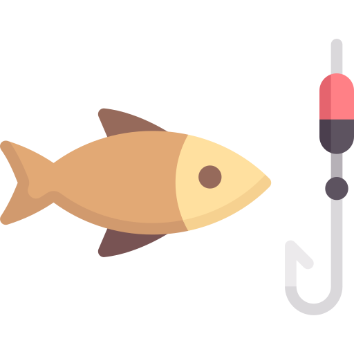 Fish hook Special Flat icon