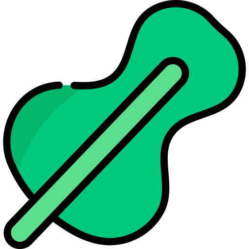 szpinak Kawaii Lineal color ikona