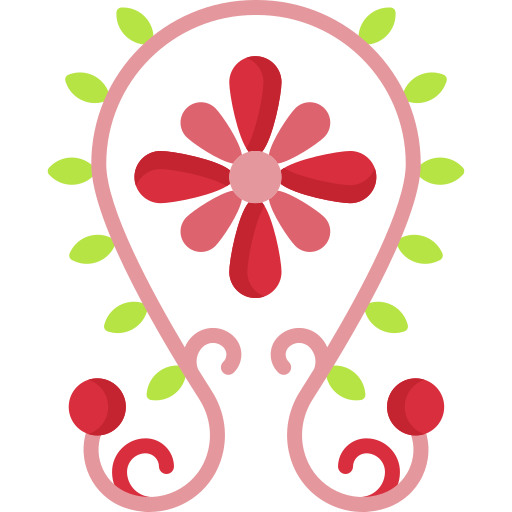 Desenho floral Special Flat Ícone