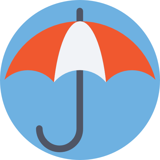 Umbrella Prosymbols Flat icon