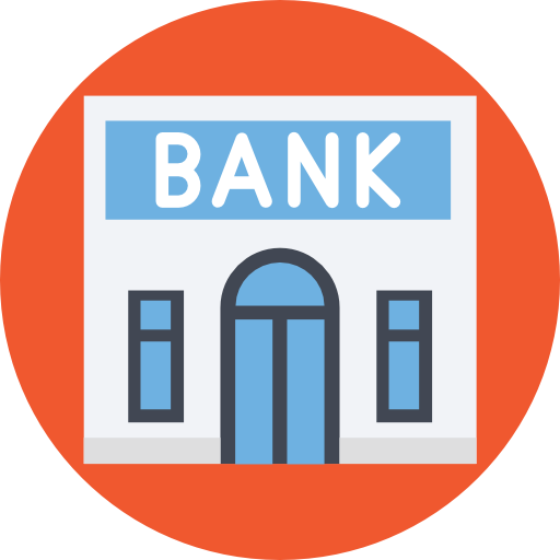 banca Prosymbols Flat icona