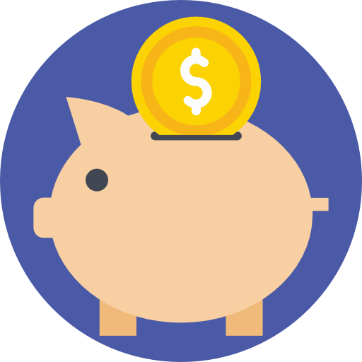 Piggy bank Prosymbols Flat icon
