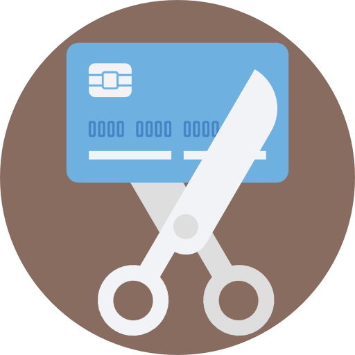 carta di credito Prosymbols Flat icona
