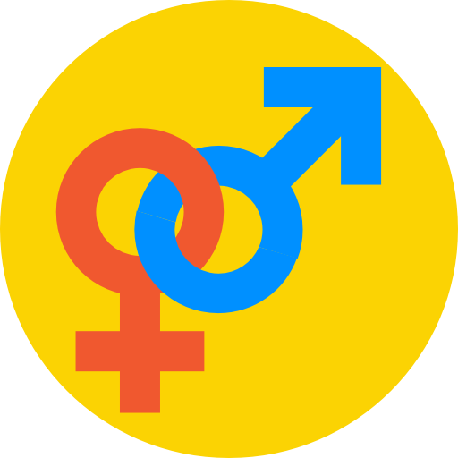 Masculine Prosymbols Flat icon