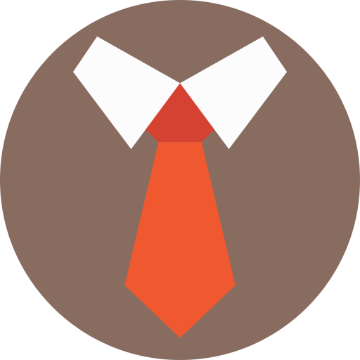 krawat Prosymbols Flat ikona