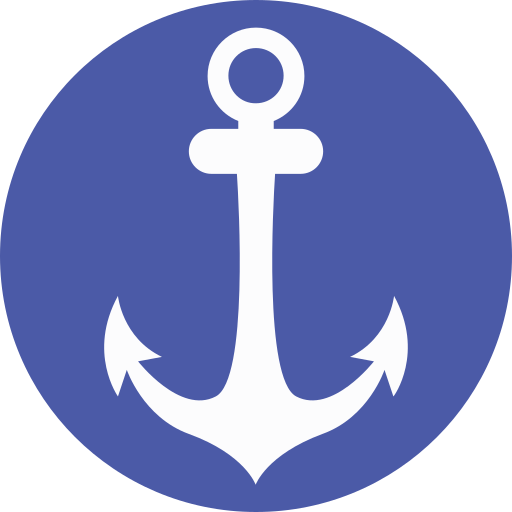 Anchor Prosymbols Flat icon