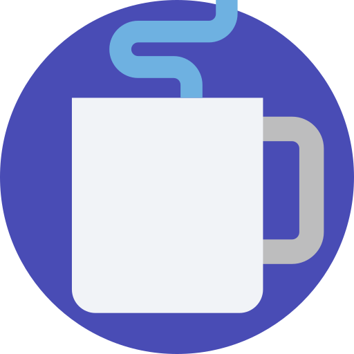 taza de café Prosymbols Flat icono