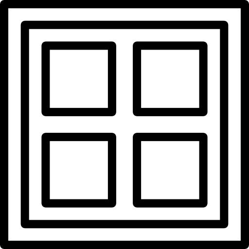 Grid Retinaicons Lineal icon