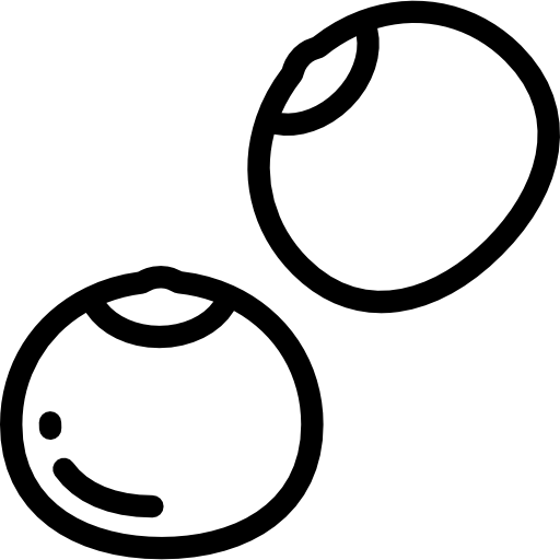 Łubin Detailed Rounded Lineal ikona