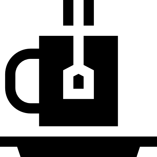 Чашка чая Basic Straight Filled иконка