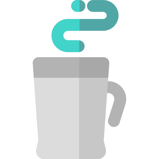 bebida caliente Basic Rounded Flat icono