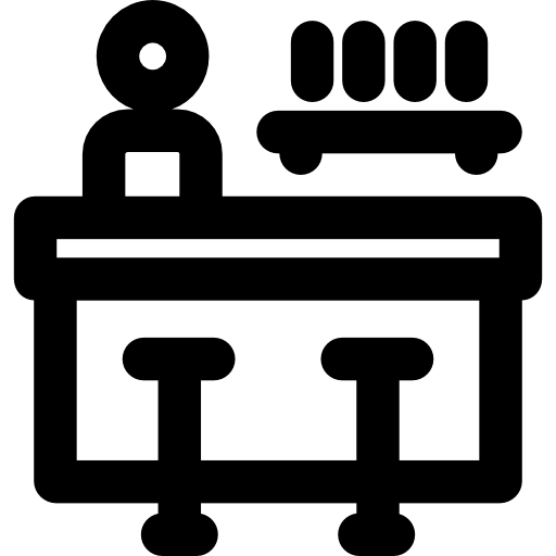 bar Basic Rounded Lineal ikona
