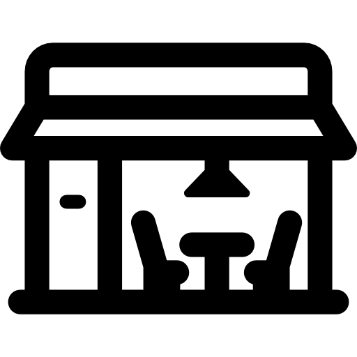 Restaurant Basic Rounded Lineal icon