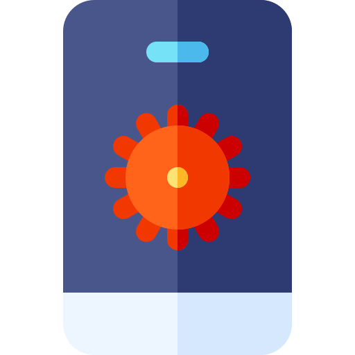 바이러스 Basic Rounded Flat icon
