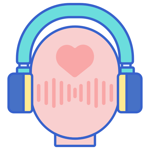 asmr Flaticons Lineal Color icon
