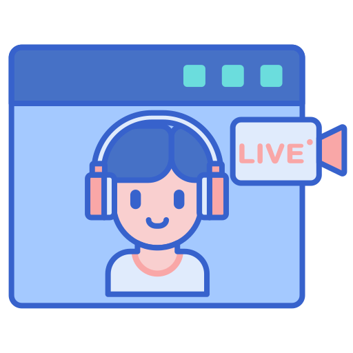 live chat Flaticons Lineal Color icoon