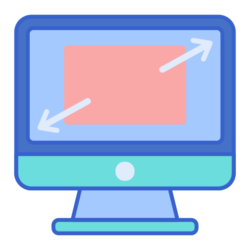 risoluzione Flaticons Lineal Color icona