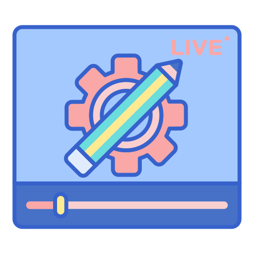 e-learning Flaticons Lineal Color icon