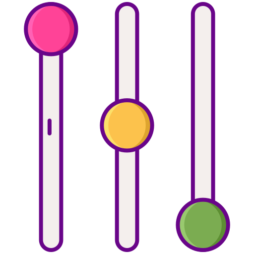 필터 Flaticons Lineal Color icon
