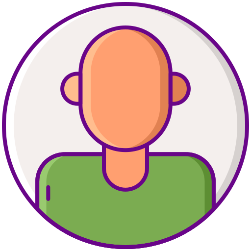 Profile Flaticons Lineal Color icon