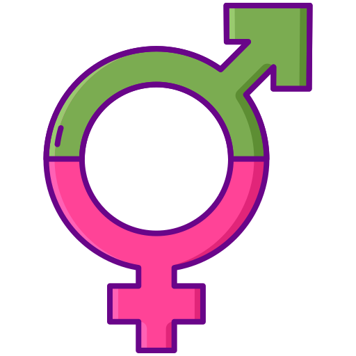 intersex Flaticons Lineal Color icon