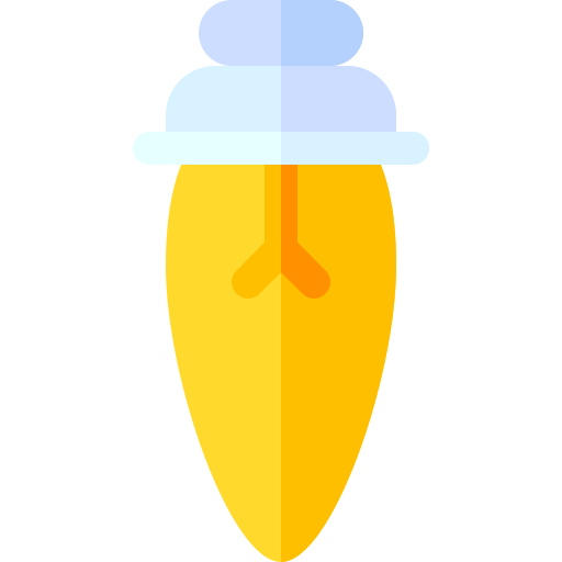 전구 Basic Rounded Flat icon