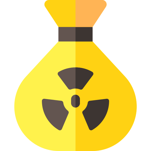 Nuclear Basic Rounded Flat icon