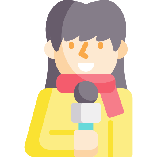 reporter Special Flat icon