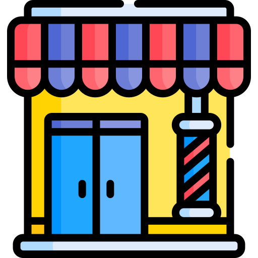 Barbershop Special Lineal color icon