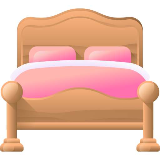 łóżko 3D Color ikona