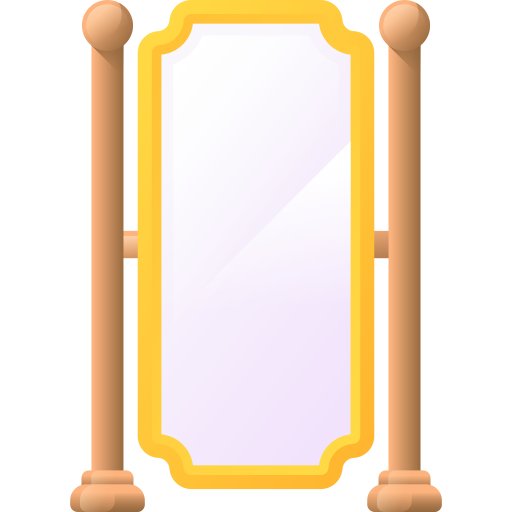specchio 3D Color icona
