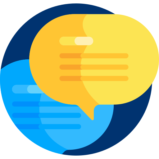 Chat Detailed Flat Circular Flat icon