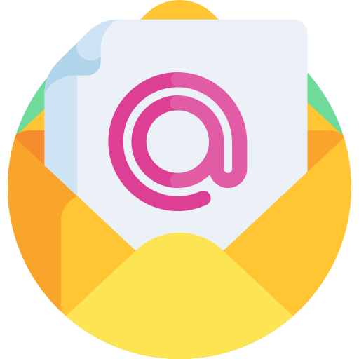 email Detailed Flat Circular Flat icon