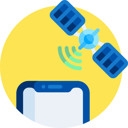 satellit Detailed Flat Circular Flat icon