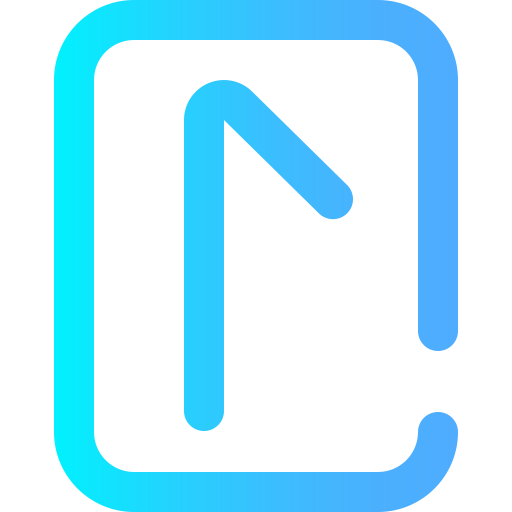 runa Super Basic Omission Gradient ikona