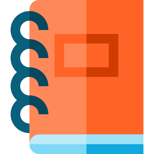 Cuaderno Basic Straight Flat icono