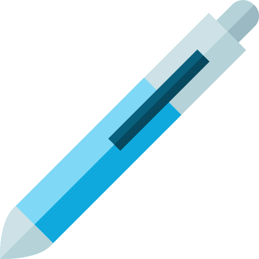 Pen Basic Straight Flat icon