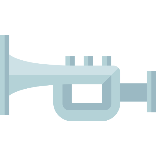 Trompeta Basic Straight Flat icono