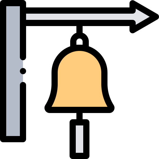 ベル Detailed Rounded Lineal color icon