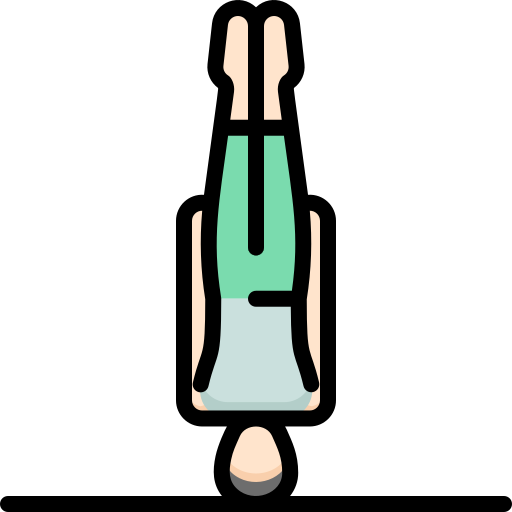 yoga Vitaliy Gorbachev Lineal Color icoon