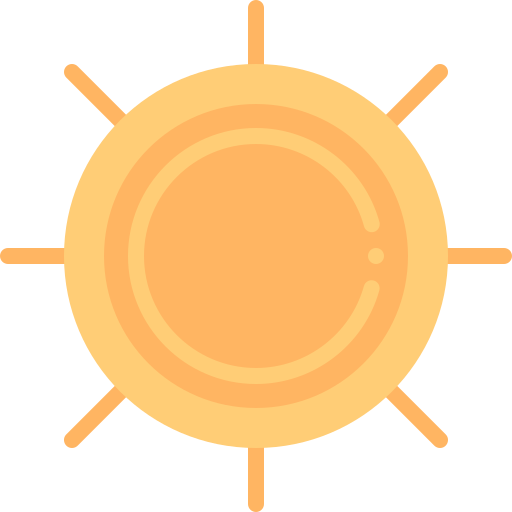 słońce Vitaliy Gorbachev Flat ikona