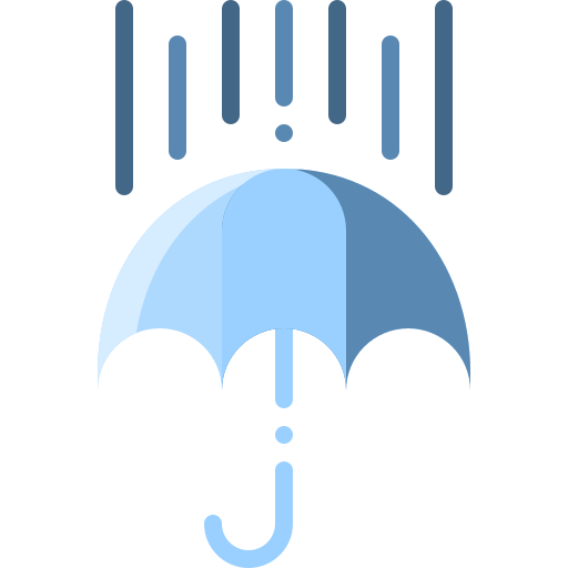 Rain Vitaliy Gorbachev Flat icon